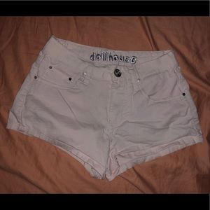 Doll house pastel pink shorts